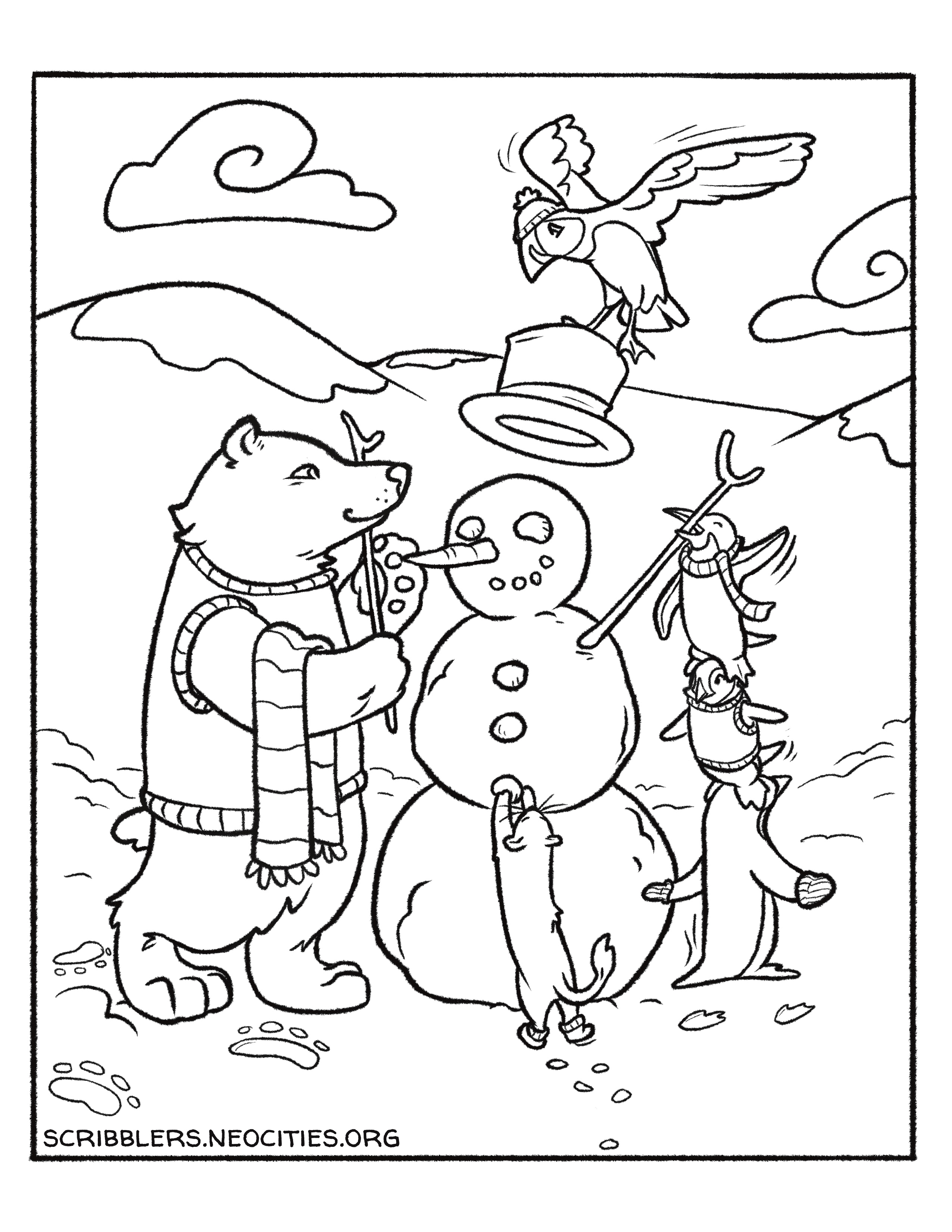 Arctic Snowman